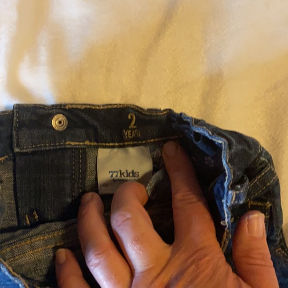 American Eagle toddler girl jean skirt.  Size 2t - Picture 4 of 4